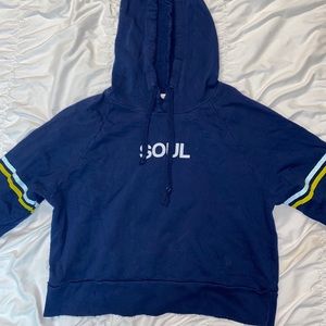 Soul Cycle Cropped Hoodie